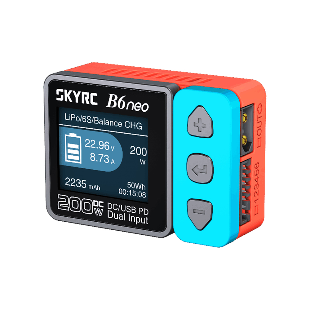 SkyRC B6 Neo Smart Charger DC  - огляд і ціна Skyrc B6 Neo Smart Charger