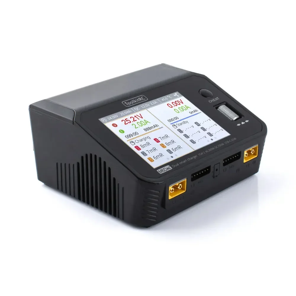 ToolkitRC M6DAC Dual Channel 7 - огляд і ціна Toolkitrc M6Dac Smart Charger