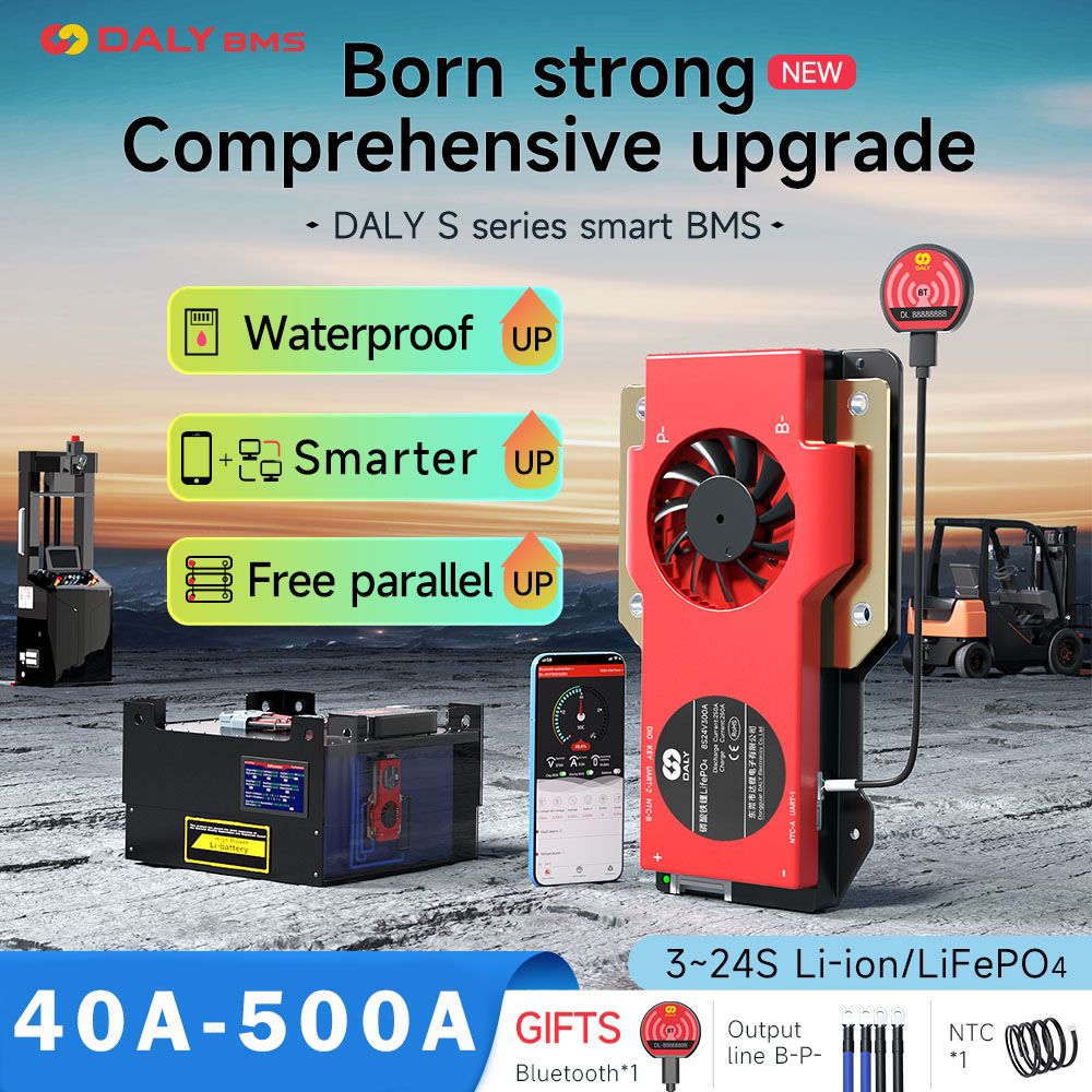 Daly Smart BMS 3.2V Lifepo4 4S - огляд і ціна Lifepo4 12V 100Ah Bms Bluetooth