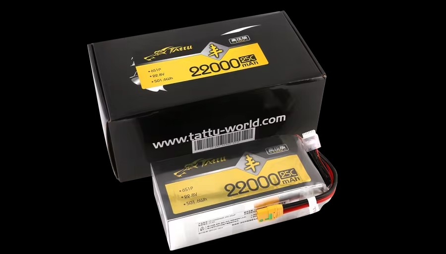 New TATTU UAV HV Lipo Battery  - огляд і ціна Tattu 6S 22000Mah Lipo Battery