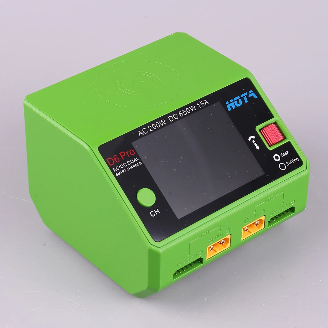 HOTA D6 Pro AC 200W DC 650W 15 - огляд і ціна Hota D6 Pro Dual Lipo Charger